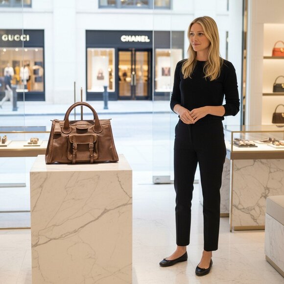 Chloé Edith Bag Vintage Y2K Rare Color - Picture 2 of 11